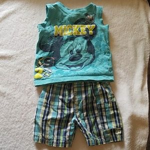 🎉$5🎉Mickey Mouse outfit. 18month Disney EUC!